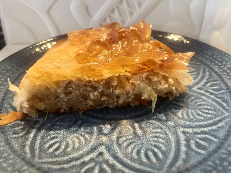 Posni burek sa sojom i krompirom
