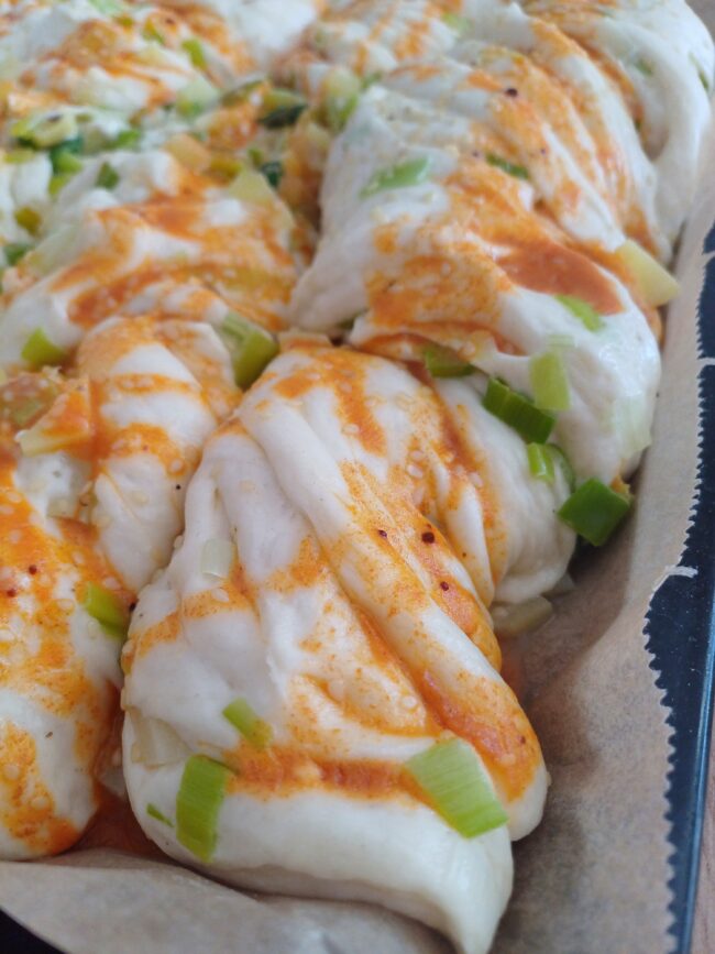 Posna rol pita sa prazilukom i krompirom