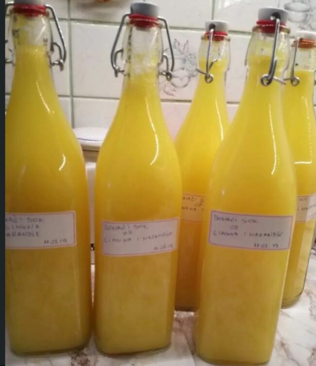 Domaći sok od narandže – starinski recept koji osvaja ukusom
